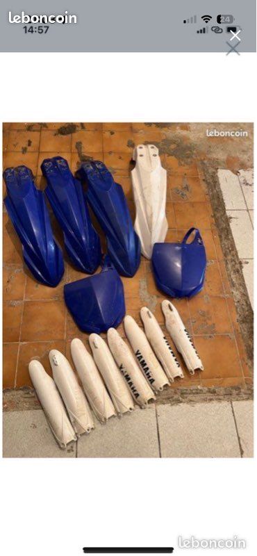 125 YZ selle réservoir plastique (image 2)