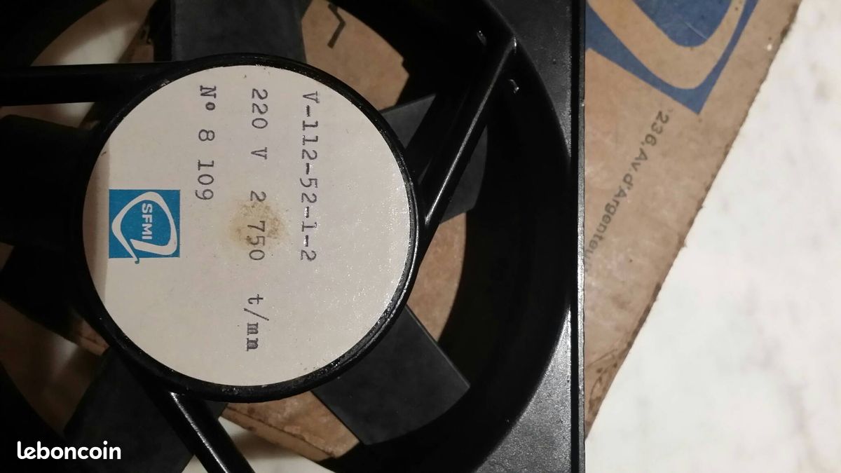 Ventilateur SFMI (image 1)