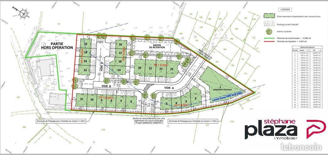 Terrain 189 m² · à Pézilla-la-Rivière · 189 m² · 80 000 €