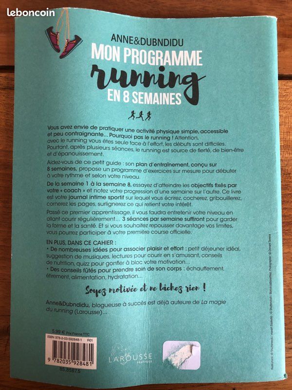 Mon programme running en 8 semaines de Anne & Dubndidu (image 2)