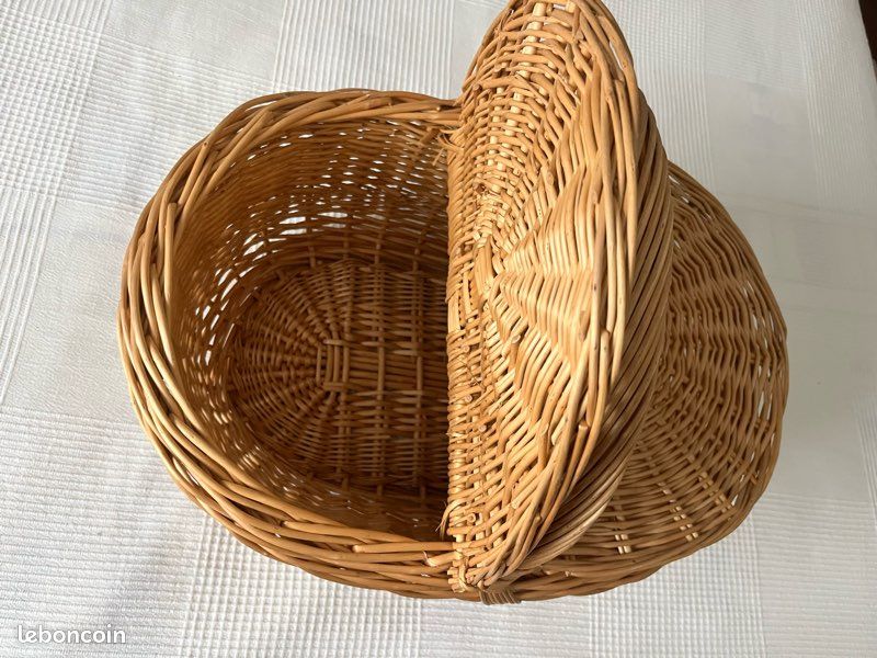 Grand panier osier (image 2)