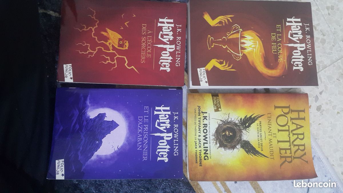 4 Livre Harry potter vendu séparément (image 1)