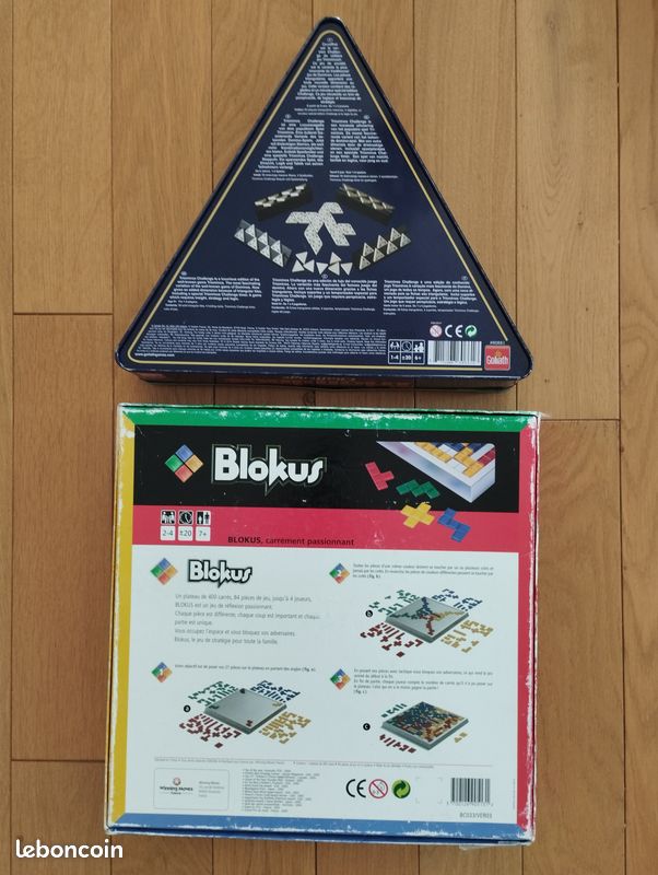 Lot de 2 jeux de placement - Blokus XXL + Triomino challenge (image 10)