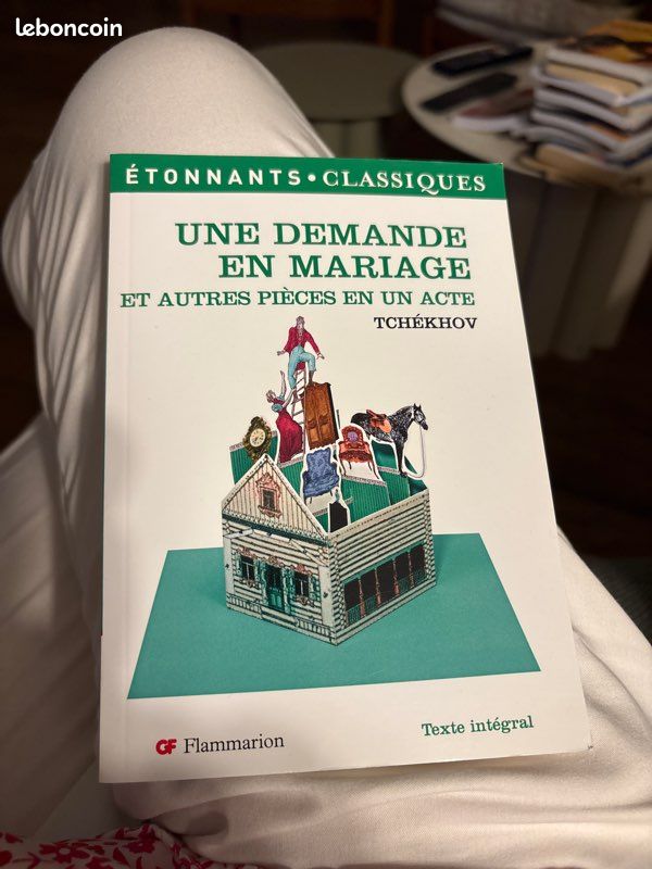 Une demande en mariage et autres pièces en un acte Tchékhov (image 1)