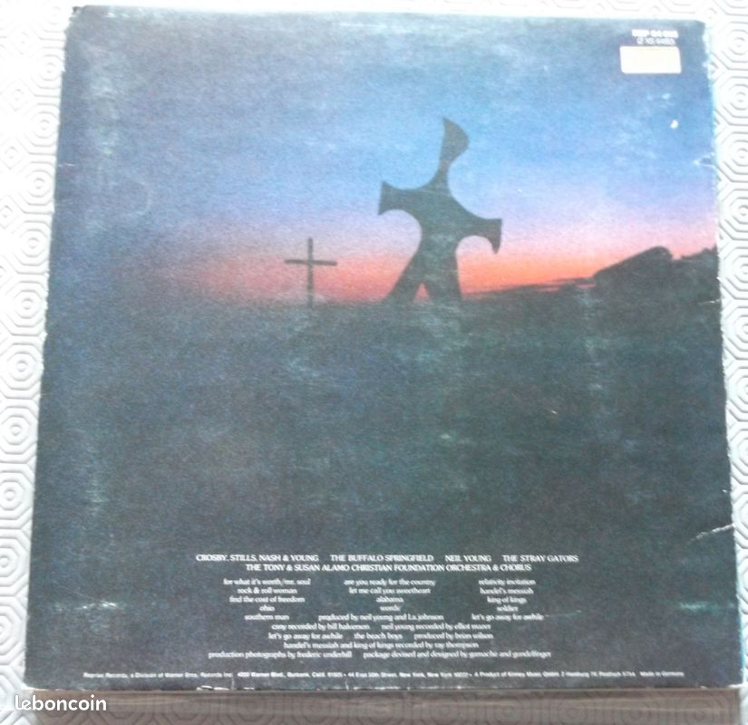 DOUBLE ALBUM 33T...NEIL YOUNG.."Journey Trought the Past" (image 2)