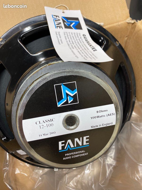 Haut parleur Fane Classic 12-100 (image 2)