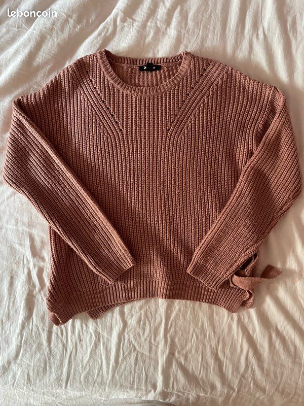 Rose Jennyfer Jennyfer Pull Long Pull Vieux Rose Jennyfer Vêtements