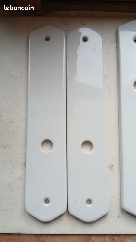 Plaques anciennes de propreté – entrée de clé en porcelaine N°3 (image 3)
