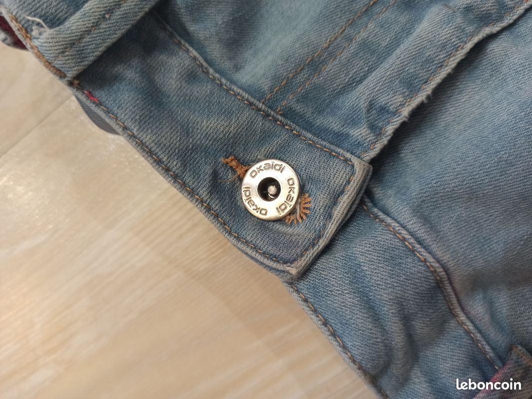 Pantalon bleu ciel 10 ans - Okaïdi (image 4)