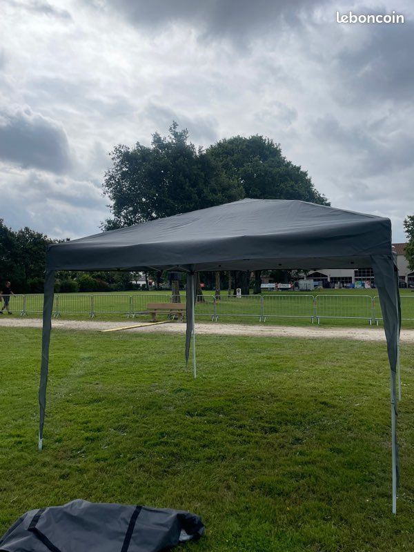 Tonnelle 3M/3M + lot de 2 tables hautes (image 3)
