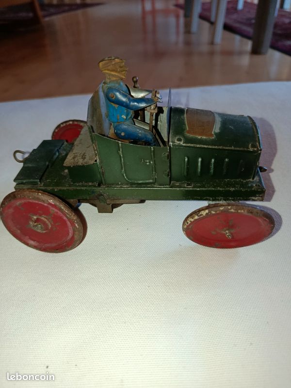VEBE FERNAND MARTIN jouet Victor Bonnet La Motocyclette Jouet Ancien