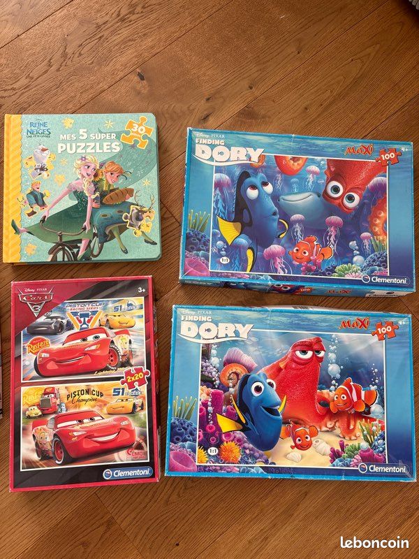 Lot 10 puzzles enfants (image 3)