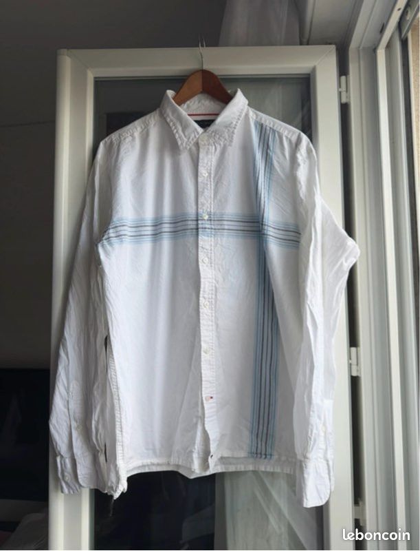 Chemise blanche Tommy Hilfiger (image 1)