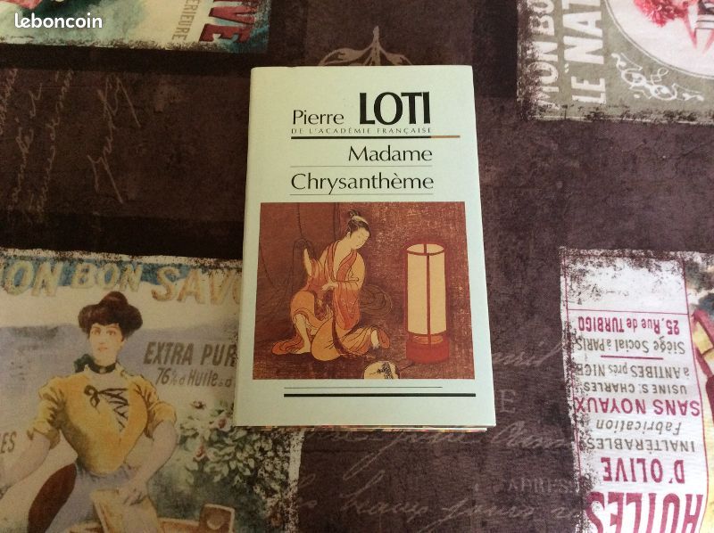 Titre Pierre Loti "Madame Chrystanthème" (image 1)