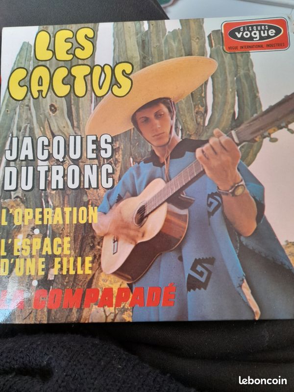 Vinyle 45 tours Dutronc Les Cactus - CD - Musique