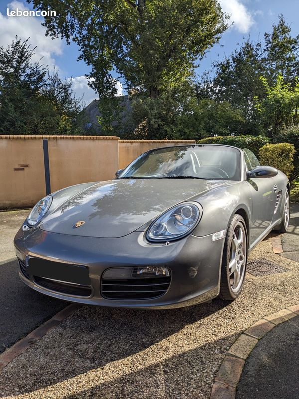Miniature Porsche Boxster 1/38 - Voiture De Rêve Shell, Métal, Couleur Blanc, Neuve