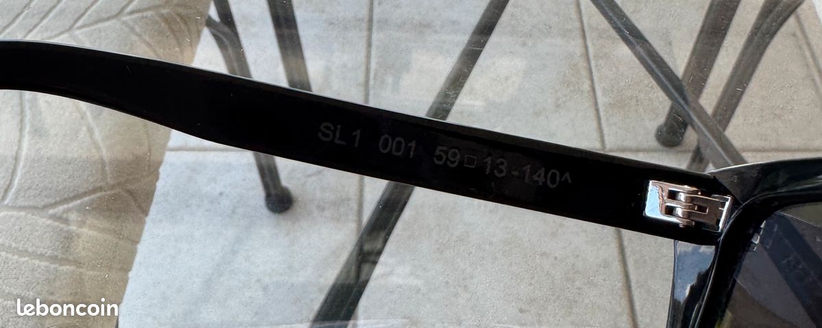 À vendre lunettes de soleil Saint Laurent, modèl : SL1 001 (image 5)