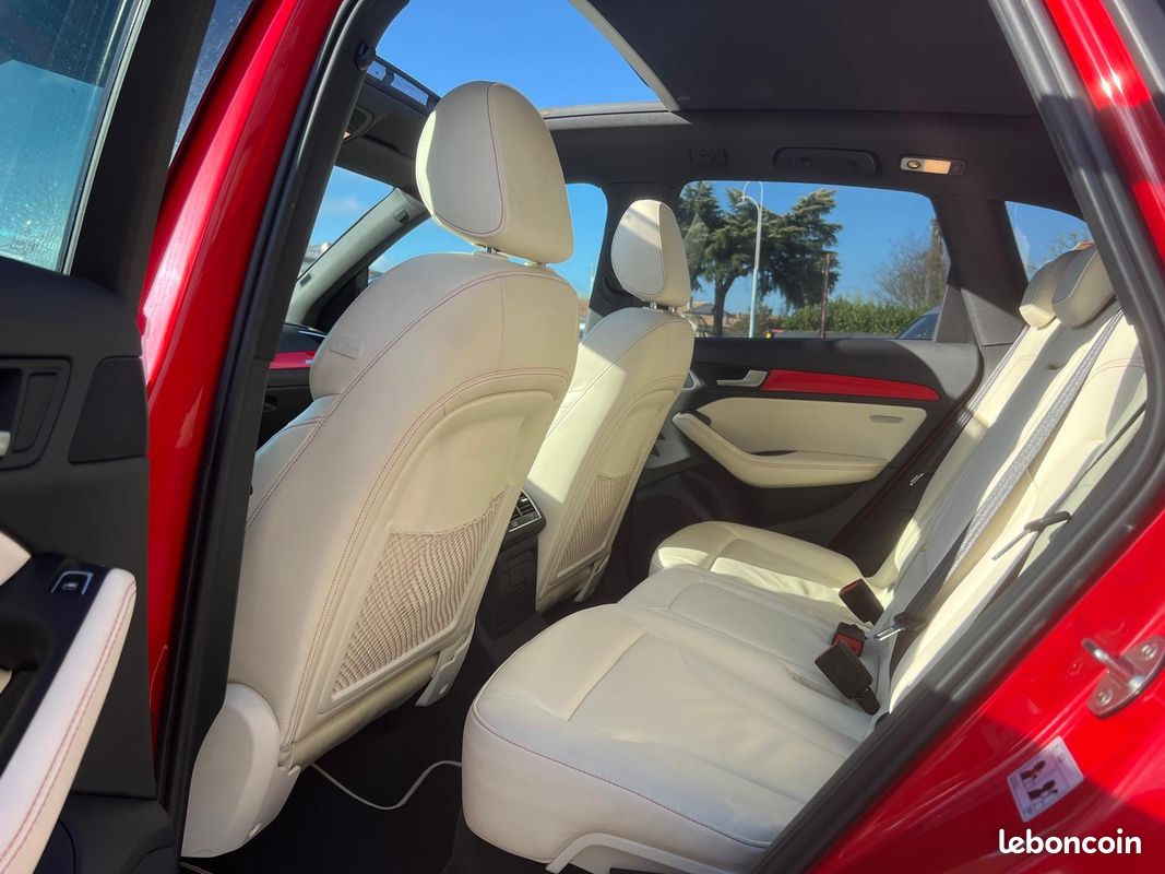 AUDI SQ5 V6 3.0 BiTDI 313 Quattro Tiptronic 8*audi exclusive full *rouge *ETAT EXCEPTIONNEL (image 10)