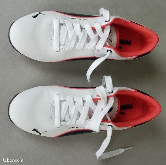 Chaussures de sport automobile PUMA siglées BMW neuves pointure 37