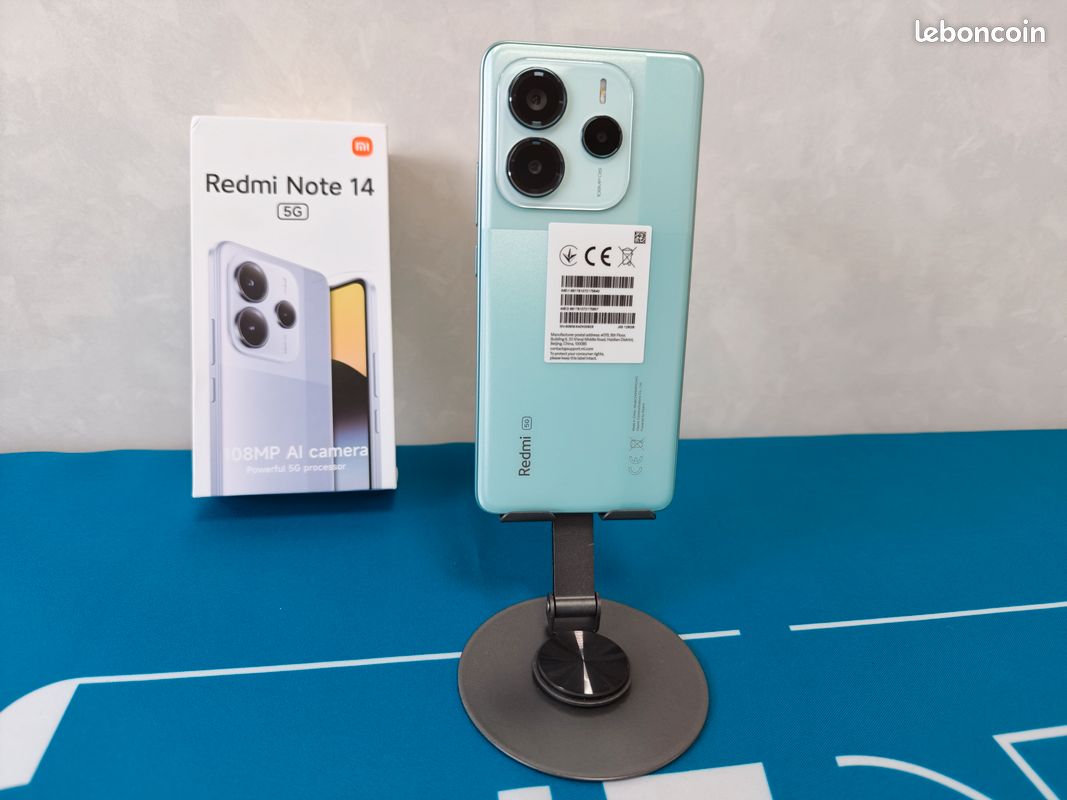 Xiaomi Redmi Note 14 6/128GB - Coral Green - Très bon état (image 2)
