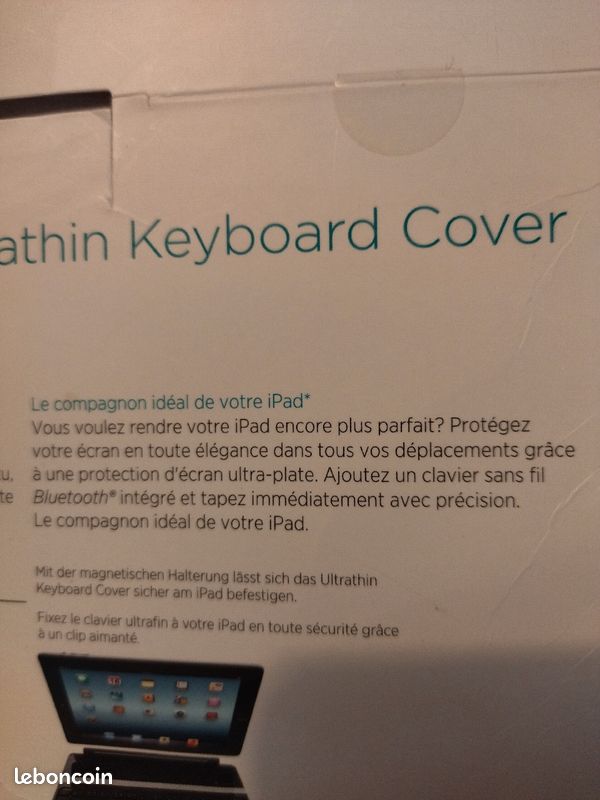 Clavier Logitech ultrathin quasi neuf (image 3)