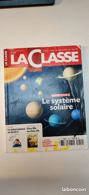 Magazine La Classe Décembre 2014 (image 1)