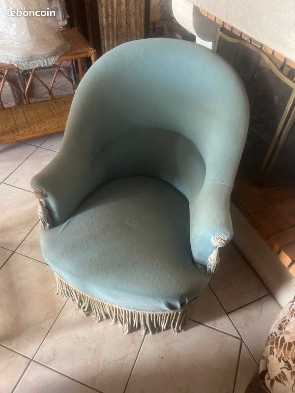 Fauteuil crapaud (image 1)