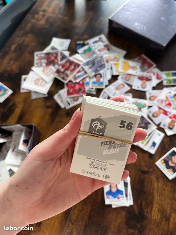 Lot de carte panini foot 2016, 2018, fier d’être bleu, et fifa 365 (image 5)