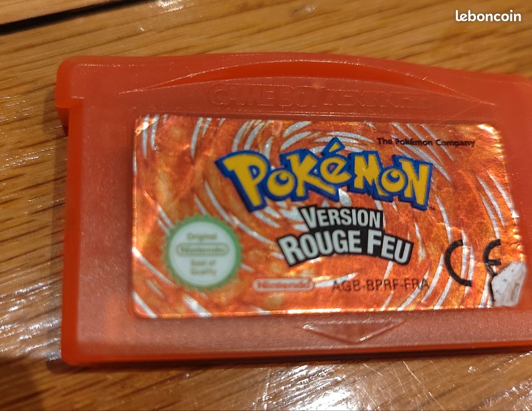 Pokemon version rouge feu nintendo gameboy advance (image 5)