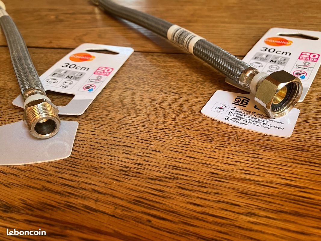 2 Flexibles d’alimentation en eau neuf (image 2)
