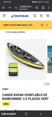 Canoë kayak gonflable Sport Plein air