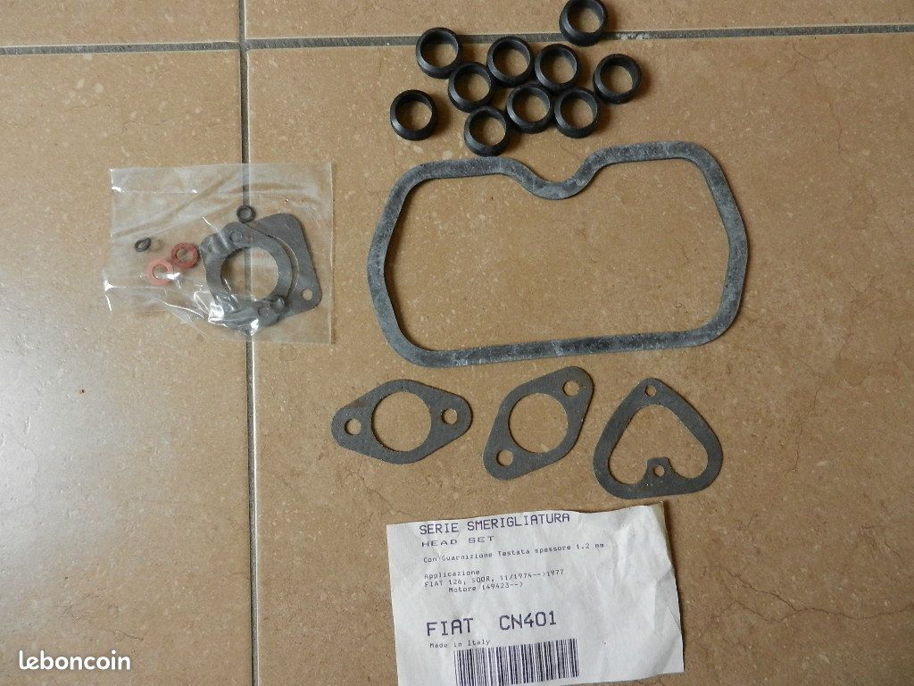 Pochette Fiat 500 moteur 126 (image 1)