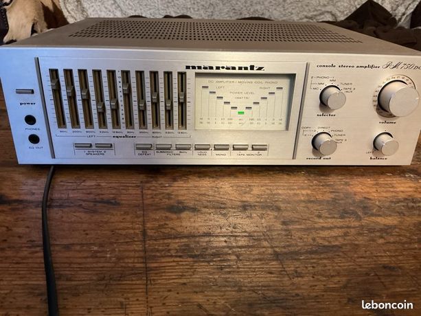 Marantz PM 750 DC (1982) - La Fée du Vintage - Vente en ligne