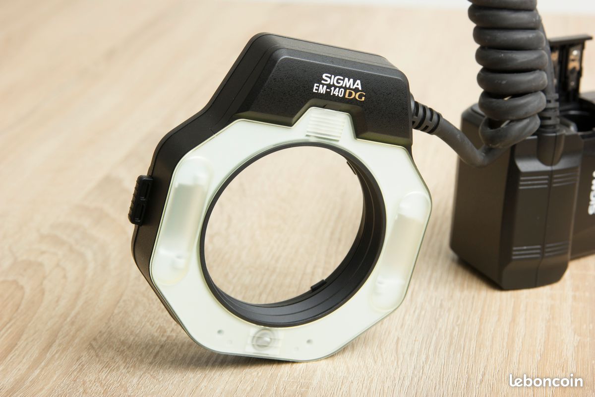 SIGMA EM-140 DG MACRO anneau flash NIKON Photo, audio vidéo