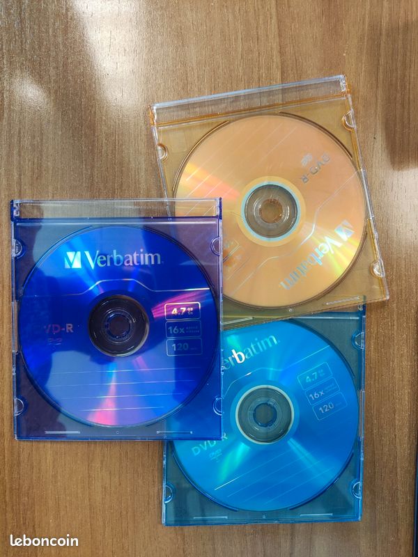 Lot de 3 DVD vierges (image 1)