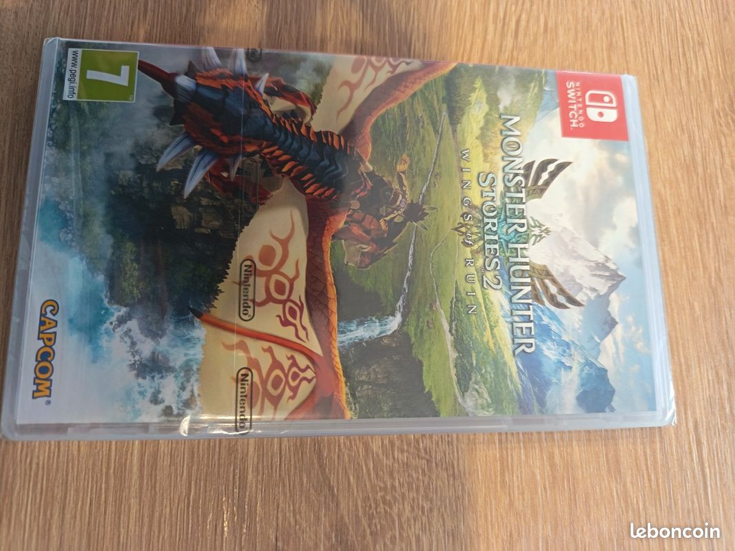 Monstre Hunter Stories switch neuf (image 1)