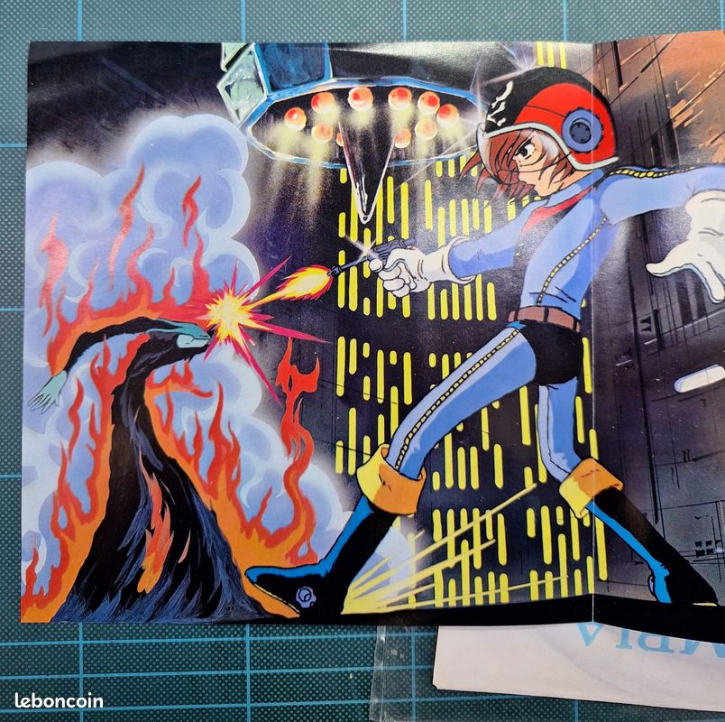 Vinyle 45 Tr - Captain Harlock Albator - Ichiro Mizuki - Columbia Japan - 1978 (image 4)