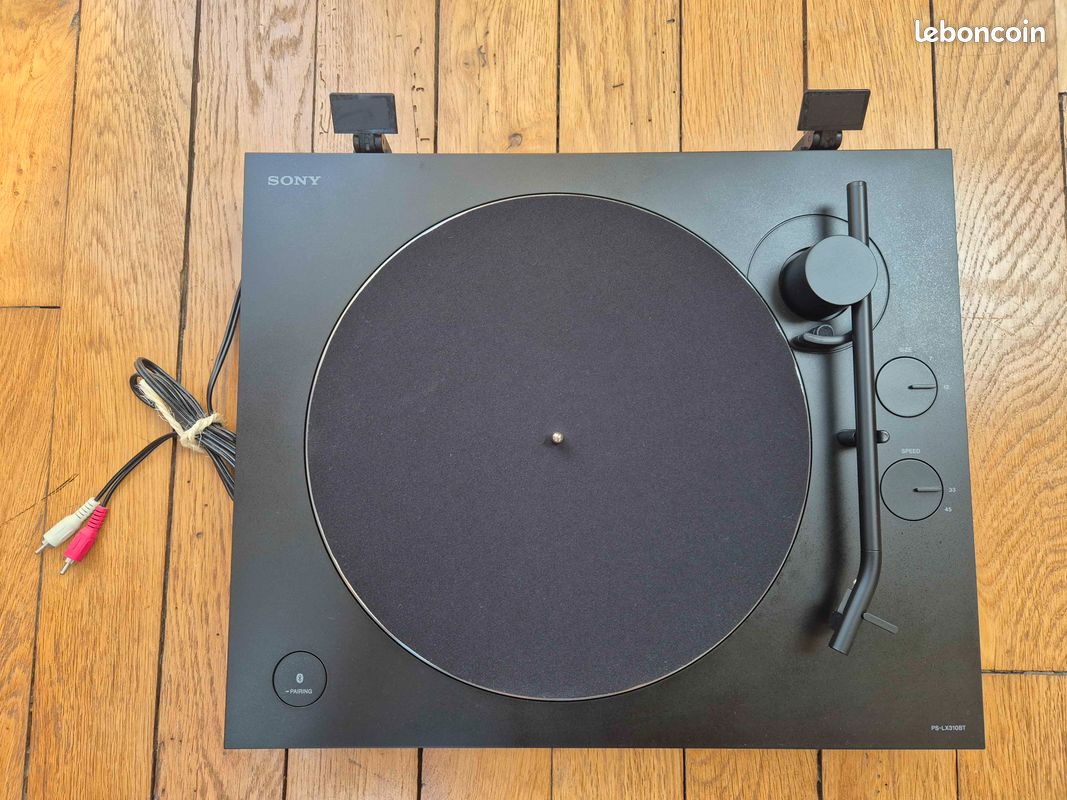 Sony PS-LX310BT Platine Vinyle Bluetooth - Lecture Automatique - Noir - Son Chaud & Authentique Pour Passionnés De Vinyle
