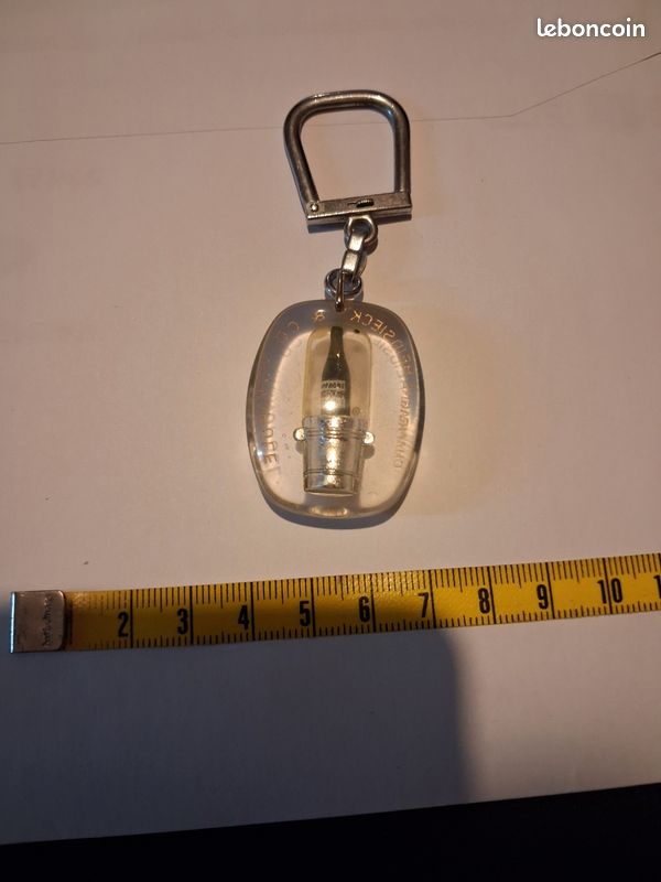 Porte-clés Vintage CHAMPAGNE HEIDSIECK & Co Monopole – Marque BOURBON (Collection / Rétro) (image 5)