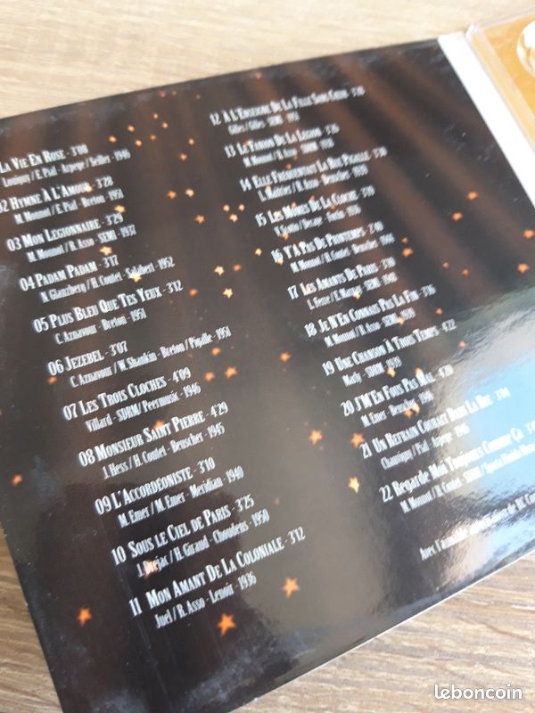 CD Édith piaf (image 3)