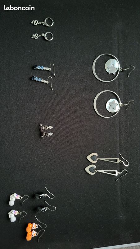 4 Paires Boucles D'Oreilles Animaux Mignonnes - Bijoux Fantaisie Pour Adolescentes Et Filles