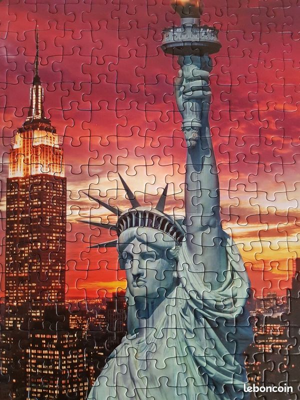 Puzzle Vintage New York - 1000 pièces - La Loutre