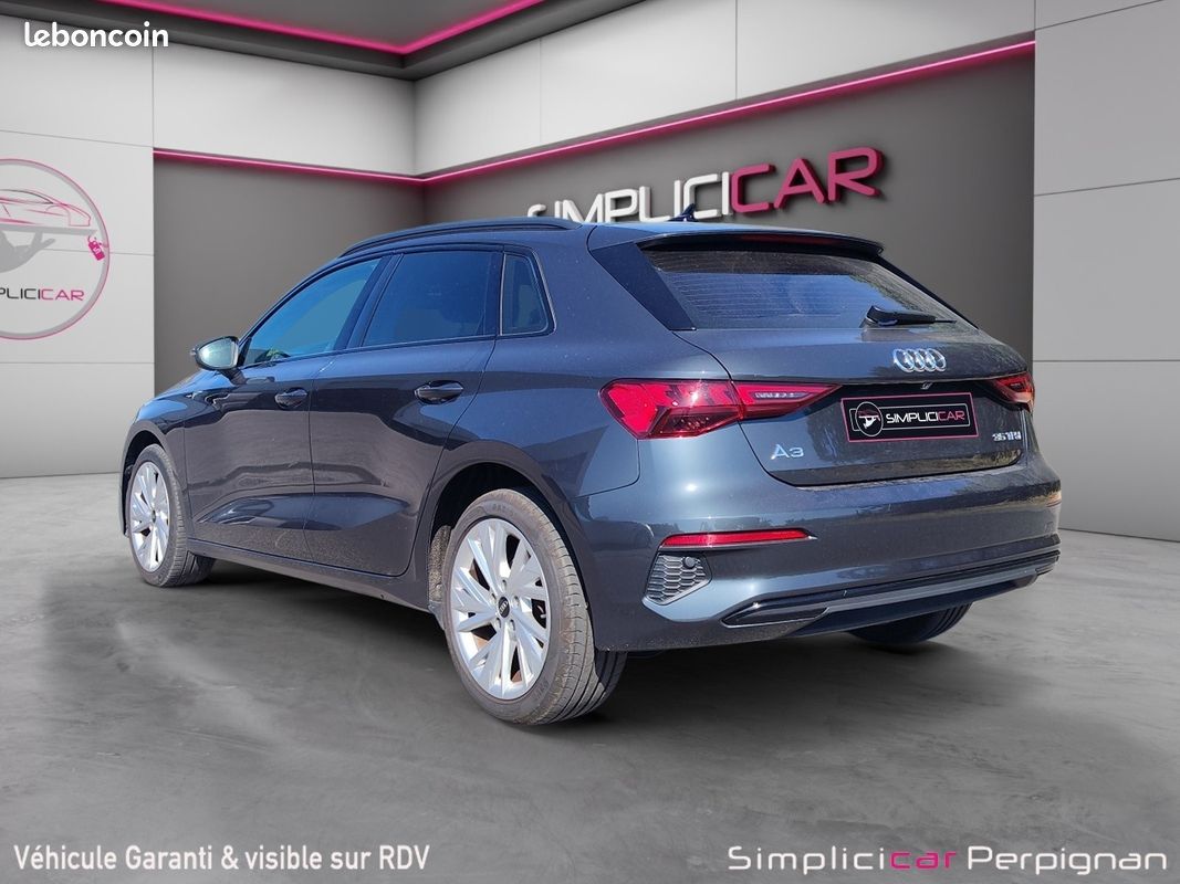 AUDI A3 SPORTBACK 35 TFSI Mild Hybrid 150 Design Luxe - Virtual Cockpit - CarPlay - Clim Bizone - Garantie 12 Mois (image 7)