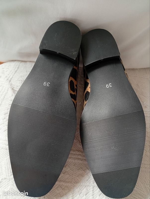 Mocassins femme, imprimé animalier 39 (image 10)