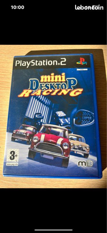 Jeu PS2 Mini Desktop Racing - Bon état - Pour PlayStation 2