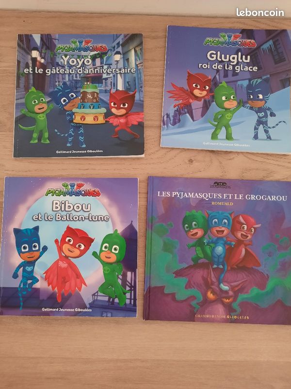 Lot de 4 livres Pyjamasques (image 1)