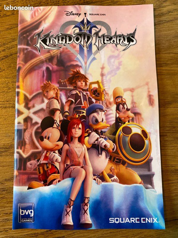 Kingdom Hearts II PS2 Complet + Boîte - Signé Par La Voix Française De Sora