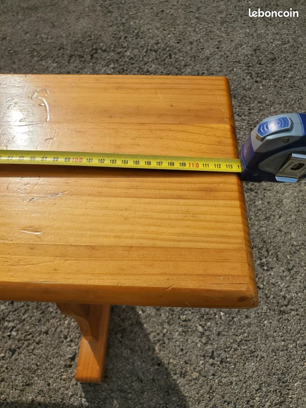 Banc en bois petit format (image 2)