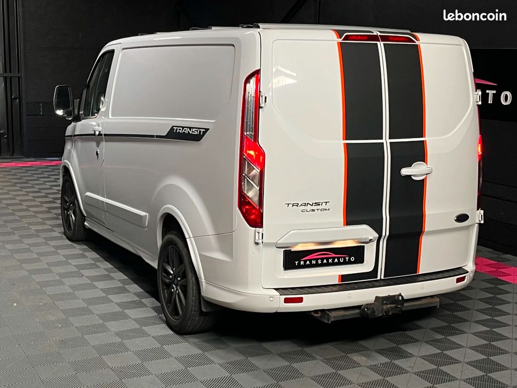Ford transit custom fourgon 290 l1h1 2.0 ecoblue 170 bva sport (attelage) (image 6)