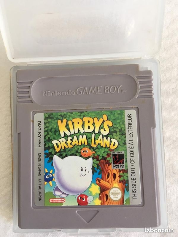 Cartouche Gameboy Kirby's Dream Land (image 1)